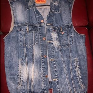 Levi denim vest